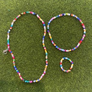 NEWJEANS Ring, bracelet, and Bag charm set